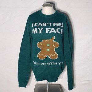 American Stitch Ugly Christmas Sweater Gingerbread Man I Can’t Feel My Face S